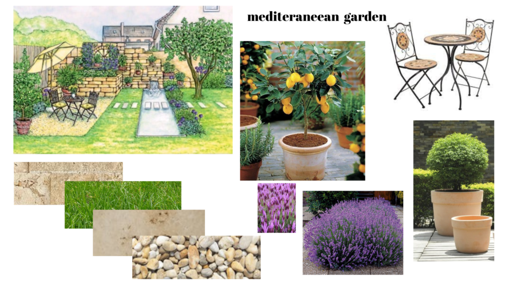 mediteraneean garden